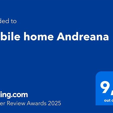 Mobile Home Andreana Езера Экстерьер фото