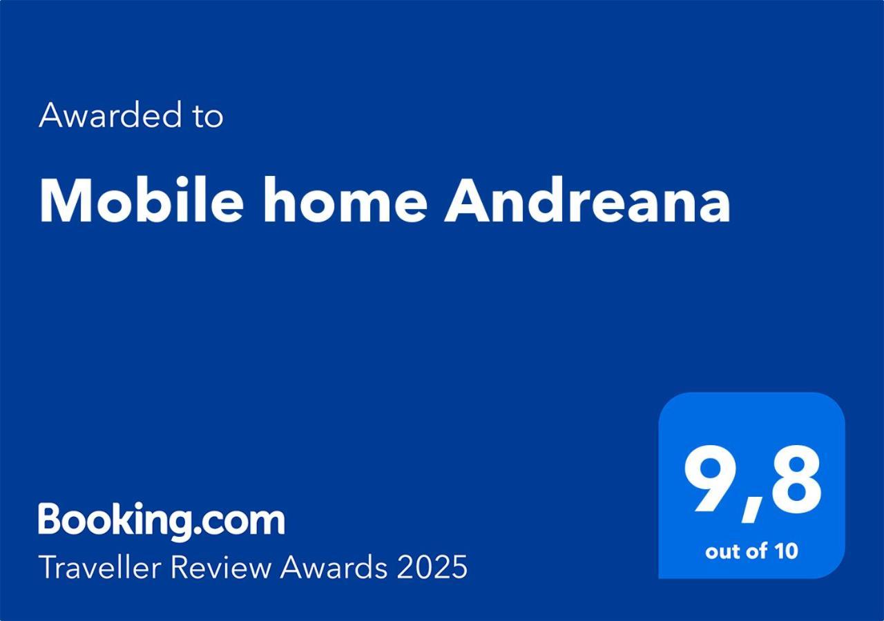 Mobile Home Andreana Езера Экстерьер фото